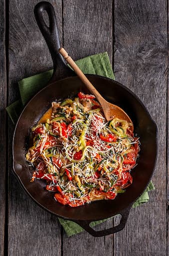 تصویر 2 از ماکارونی سبزیجات انتخابی مناسب برای رژیم